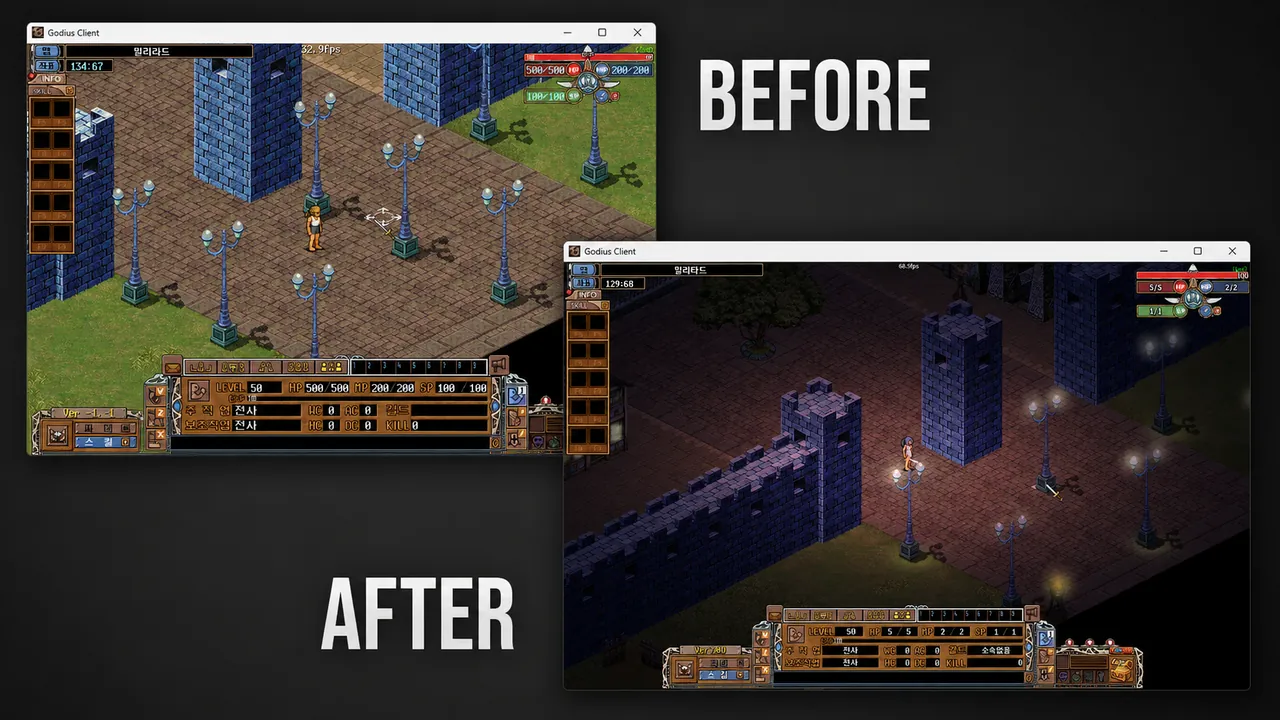 Before / After